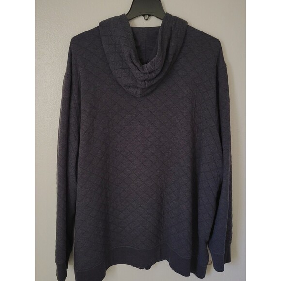 Men's Original Penguin Grey Full Zip Hoodie Size 3XLT Big & Tall By Munsingwear - Picture 6 of 7